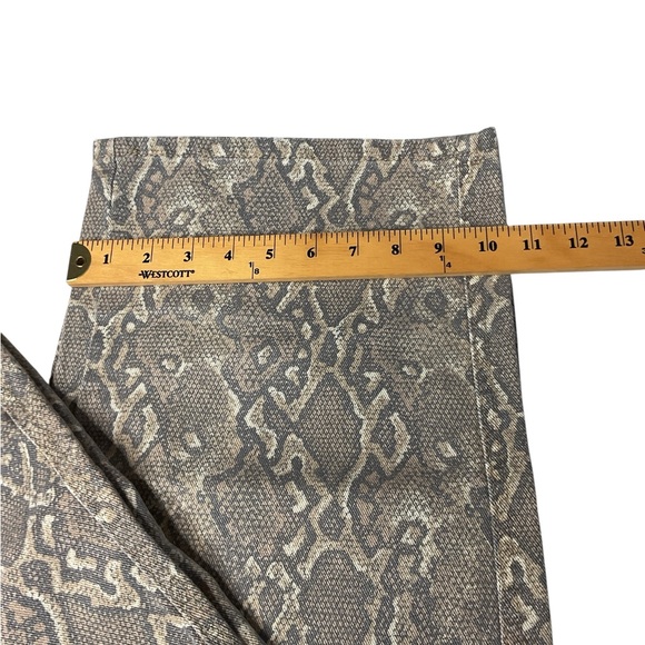 Love, Fire, Low Rise Baggy Snake Print Jeans in Tan and Brown SZ 13 - Picture 11 of 13